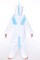 C1818-C WHITE UNICORN Child Onesie