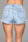 J6BL Double Up Shorts - Light Wash