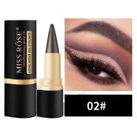 Long Lasting 24H WaterproofGel Eye Shadow Pencil Eyeliner - Brown