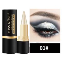 Long Lasting 24H WaterproofGel Eye Shadow Pencil Eyeliner - White