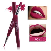 Lipgloss Beauty Matte Pencil Makeup Long Lasting Tint Pencil Lipstick - Purple