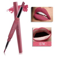 Lipgloss Beauty Matte Pencil Makeup Long Lasting Tint Pencil Lipstick - HotPink