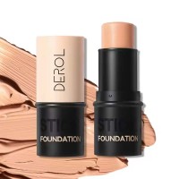 Lightweight Matte Multi Purpose Oil Control Natural BB Cream Foundation Stick - Pink