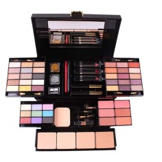 Matte Glitter Eyeshadow Powder Blush Women Multi-functional Palette Cosmetic Case Professional Makeup Set Box