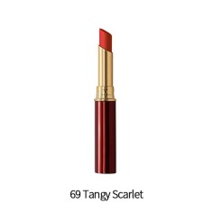 Waterproof Easy to Wear Longstay Matte Makeup #69 Tangy Scarlet Lipstic - Red