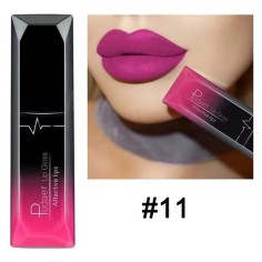 Waterproof Glossy MakeUp Lipstick - HotPink
