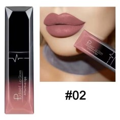 Waterproof Glossy MakeUp Lipstick - Pink