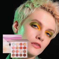 16 Colors Matte Palette Waterproof And Anti Blooming Eye Shadow Makeup Set