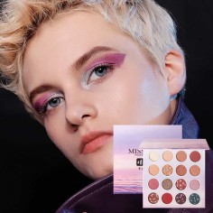 16 Colors Matte Palette Waterproof And Anti Blooming Eye Shadow Makeup Set