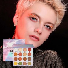 16 Colors Matte Palette Waterproof And Anti Blooming Eye Shadow Makeup Set