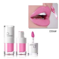 Waterproof Non Stick Glossy Liquid Lipstick - Pink