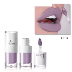 Waterproof Non Stick Glossy Liquid Lipstick - Lavender