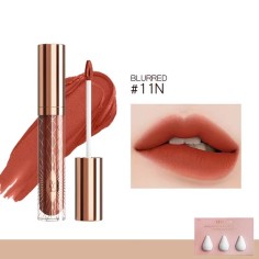 No Stain on Cup Nude Color Series Velvet Fog Feeling Liquid Blurred #11N Lipstick - Red