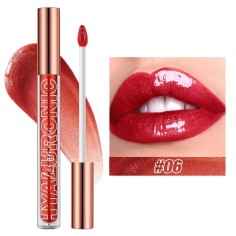 Sparkling Lipstick Moisturizing Liquid Lipstick - Red