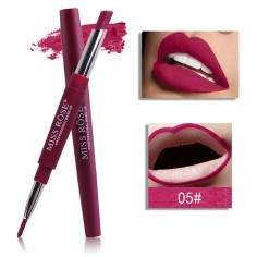 Lipgloss Beauty Matte Pencil Makeup Long Lasting Tint Pencil Lipstick - Purple