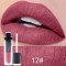 Non-sticky Cup Waterproof Long Lasting Lip Gloss Matte Liquid Lipstick - Pink