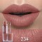 Non-sticky Cup Waterproof Long Lasting Lip Gloss Matte Liquid Lipstick - Tan