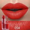 Non-sticky Cup Waterproof Long Lasting Lip Gloss Matte Liquid Lipstick - Red