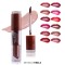 Non-sticky Cup Waterproof Long Lasting Lip Gloss Matte Liquid Lipstick - Medium Violet Red