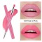 Lipgloss Beauty Matte Pencil Makeup Long Lasting Tint Pencil Flash of Pink #3 Lipstick - Pink