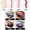 Long Lasting 24H WaterproofGel Eye Shadow Pencil Eyeliner - Black Dark