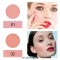 8 Colors Matte Blush Palette Long Lasting Natural Nude Makeup Blusher Powders - Pink