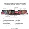177 Color Eyeshadow Palette Lip Gloss Concealer Kit Beauty Makeup Set 