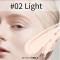 Liquid Foundation Waterproof Long Lasting Matte Moisturizing Brightening Concealer CC Cream Base Makeup - Light Beige
