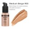 Liquid Foundation Waterproof Long Lasting Matte Moisturizing Brightening Concealer CC Cream Base Makeup - Beige