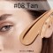 Liquid Foundation Waterproof Long Lasting Matte Moisturizing Brightening Concealer CC Cream Base Makeup - Tan