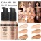 Liquid Foundation Waterproof Long Lasting Matte Moisturizing Brightening Concealer CC Cream Base Makeup - Beige