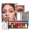 Glitter Eyeshadow and Mascara Mini Eye Makeup Set with Brush