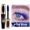 5D Waterproof Natural Roll Up Non-caking and Prolonged Eye Mascara - Blue