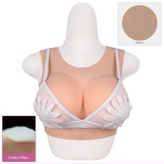 Silicone Breasts Cosplay Chest Suit Breast Forms C D F Cup Fake Boobs for Transgenders Cosplayers Dragqueens Crossdressers