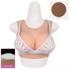 Silicone Breasts Cosplay Chest Suit Breast Forms C D F Cup Fake Boobs for Transgenders Cosplayers Dragqueens Crossdressers