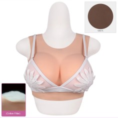 Silicone Breasts Cosplay Chest Suit Breast Forms C D F Cup Fake Boobs for Transgenders Cosplayers Dragqueens Crossdressers