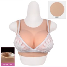 Silicone Breasts Cosplay Chest Suit Breast Forms C D F Cup Fake Boobs for Transgenders Cosplayers Dragqueens Crossdressers