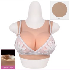 Silicone Breasts Cosplay Chest Suit Breast Forms C D F Cup Fake Boobs for Transgenders Cosplayers Dragqueens Crossdressers