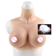 Fake Boobs Silicone Breastplate Breast Forms B H Cup for Cosplay Crossdresser Transgender Cosplay Drag Queen