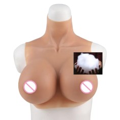 Fake Boobs Silicone Breastplate Breast Forms B H Cup for Cosplay Crossdresser Transgender Cosplay Drag Queen