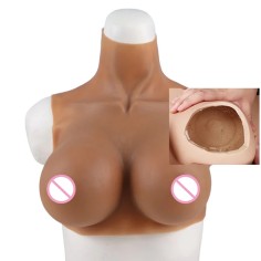 Fake Boobs Silicone Breastplate Breast Forms B H Cup for Cosplay Crossdresser Transgender Cosplay Drag Queen