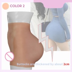 Fake Butt Silicone Hip Vagina Panties Sexy Underwear for Cosplayers Crossdresser Transgender Shemale Drag Queen