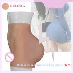 Fake Butt Silicone Hip Vagina Panties Sexy Underwear for Cosplayers Crossdresser Transgender Shemale Drag Queen
