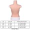 Fake Boobs Half Body Suit Artificial Silicone Breasts Enhancer C D E G Cup for Transgenders Cosplayers Dragqueens Crossdressers