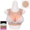 Silicone Breasts Cosplay Chest Suit Breast Forms C D F Cup Fake Boobs for Transgenders Cosplayers Dragqueens Crossdressers