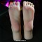 1 pcs 3D Flexible Silicone Right or Left Female Fetish Fake Foot