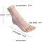 Platinum Silicone Real-life Simulation Female Foot Footwear Shooting Display Props Pedicure Painting Teaching Fetish - Single