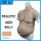 Silicone Dad Waist Beer Belly Fat Funny Cosplay Bodysuit