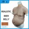 Silicone Dad Waist Beer Belly Fat Funny Cosplay Bodysuit