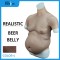 Silicone Dad Waist Beer Belly Fat Funny Cosplay Bodysuit